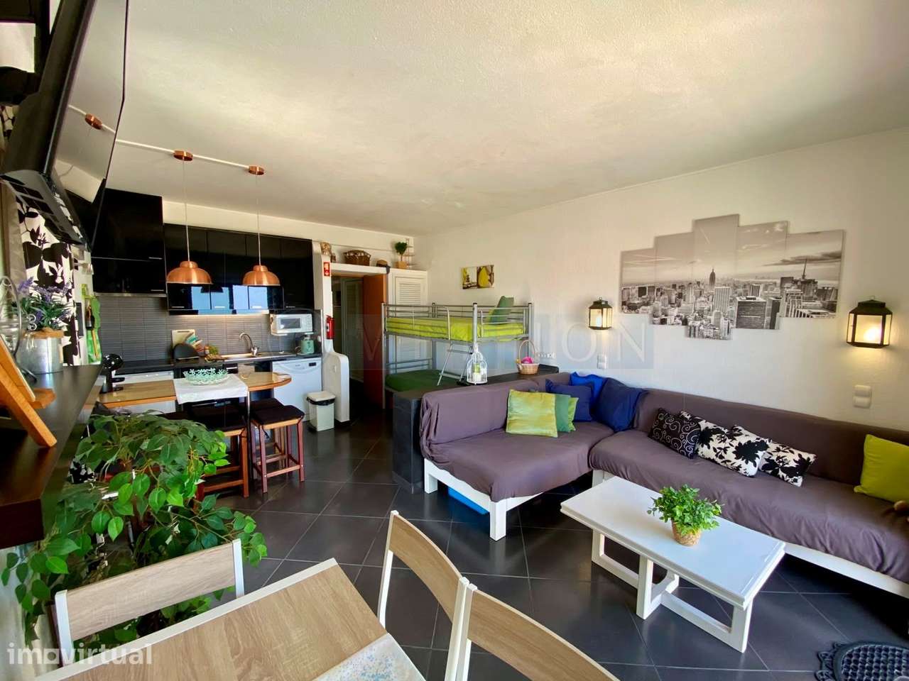 T1 Renovado com Vista Mar e Piscina | Albufeira - Grande imagem: 3/27