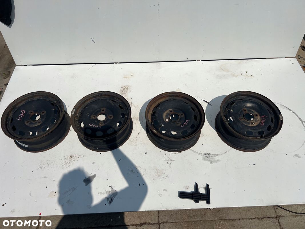 FORD FIESTA MK6 MK7 FELGI STALOWE 5.5Jx14H2 ET37.5 4x108 FO514011 - 1
