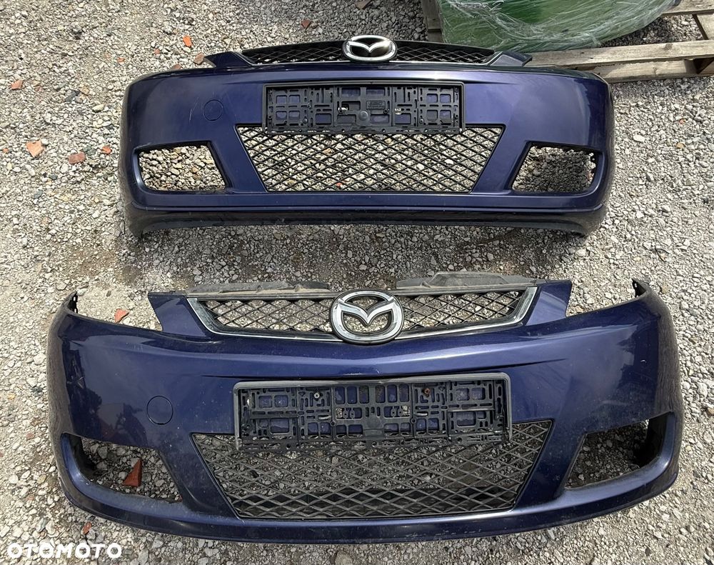 Mazda 5 CR 2005/2007r Lampa reflektor przedni zwykły Europejski lewy lub prawy spryskiwacz lewy lampy xenon kompletny halogeny zbiornik spryskiwaczy xenon zwykły lampa osłoną pod silnik zbiornik grill maska chłodnice belka lusterka i dużo innych części - 11