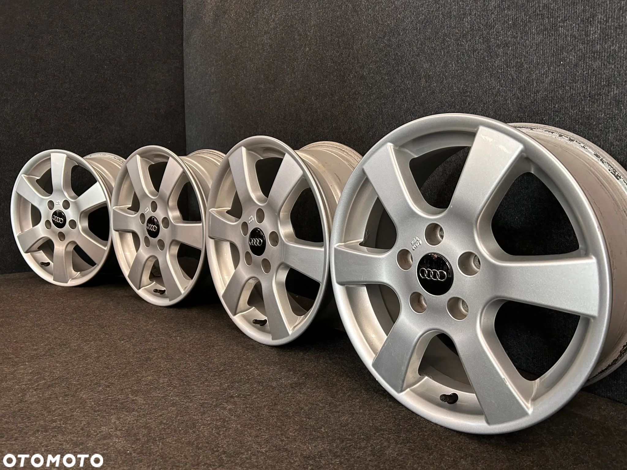 Alufelgi Audi A3 8P0, 8V0, Q3, A4 B6, B7, VW Golf 5, 6, 7, Touran, Caddy 16 cali 5x112 4szt. Ładne! - 1