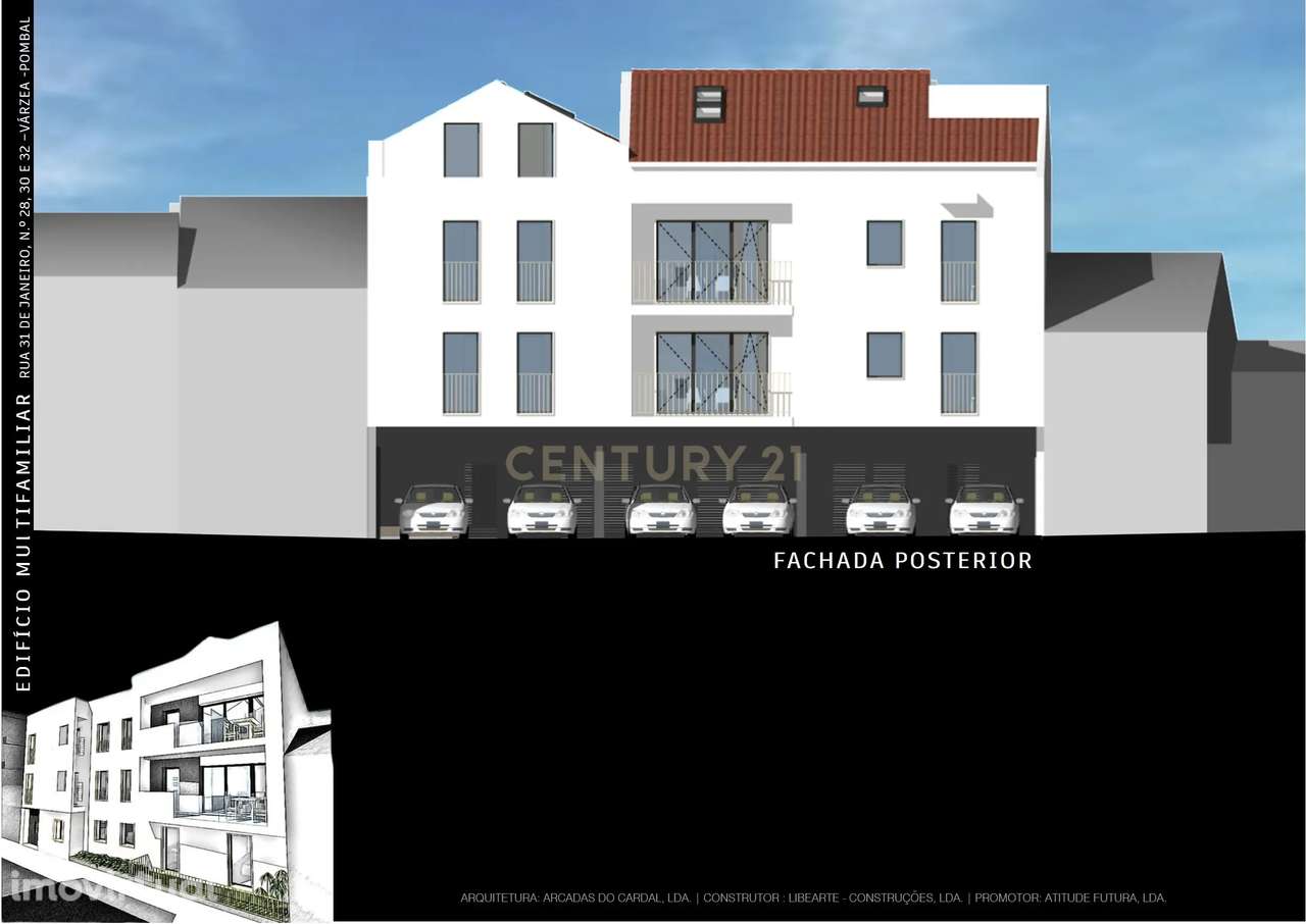 Apartamento T2 +1 no centro da cidade de Pombal - Grande imagem: 3/10