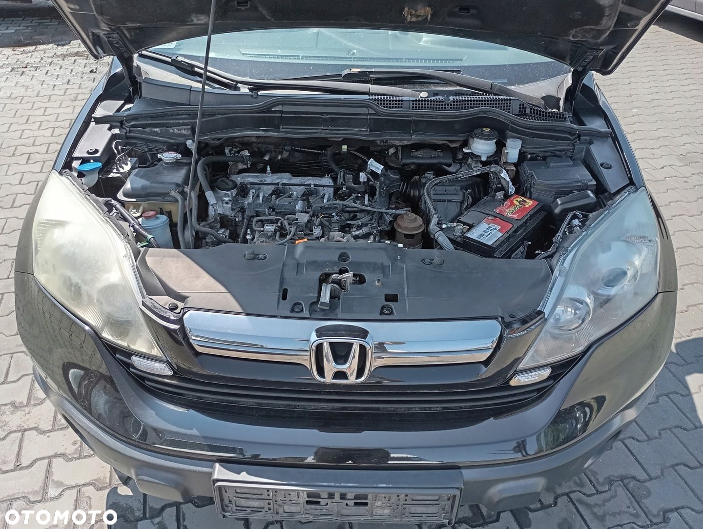 HONDA CRV CR-V 3 III PRZÓD ZDERZAK BŁOTNIK MASKA LAMPA REFLEKTOR EU B92P - 7