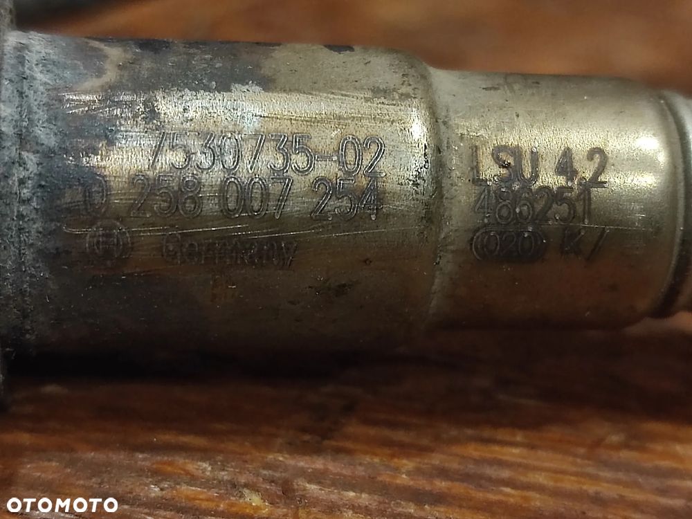 BMW E53 / X5 ORYGINALNA SONDA LAMBDA WYDECHU DO SILNIKÓW 4.4 V8  O NR.  11 78 7 530 735 /  11 78 7 530 736 OEM O NR. BOSCH 0 258 007 254 / 0 258 007 255 SPRAWNE W 100% - 10