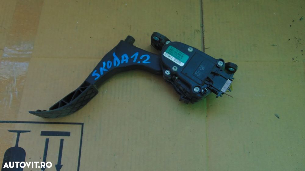 Pedala acceleratie Skoda Rapid 1.2 benzina,Polo6R,Fabia an 2012 cod 6Q1721503M - 2