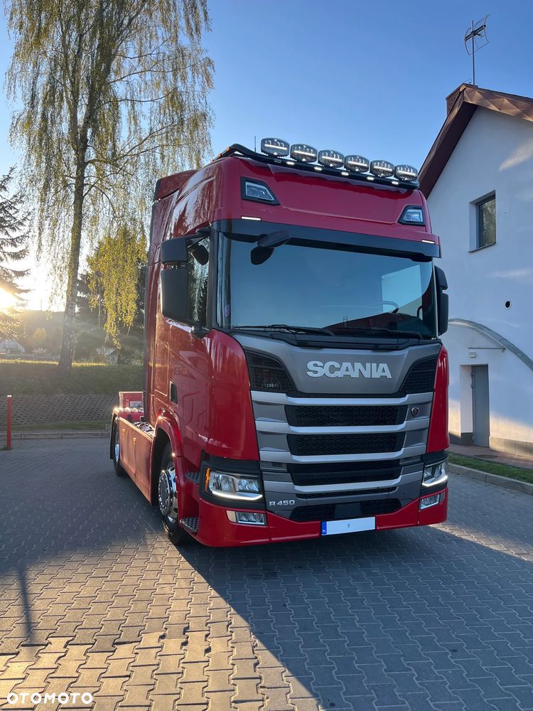 Scania R450//BOGATA WERSJA//RETARDER//KLIMA//NAWIGACJA//RADAR//FULL LED//HYDRAULIKA//PRZÓD/TYŁ NA PODUSZKACH - 5