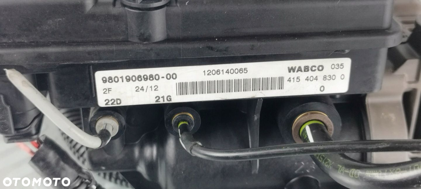 9801906980-00 kompresor zawieszenia CITROEN C4 PICASSO GRAND 2006-2013r - 6