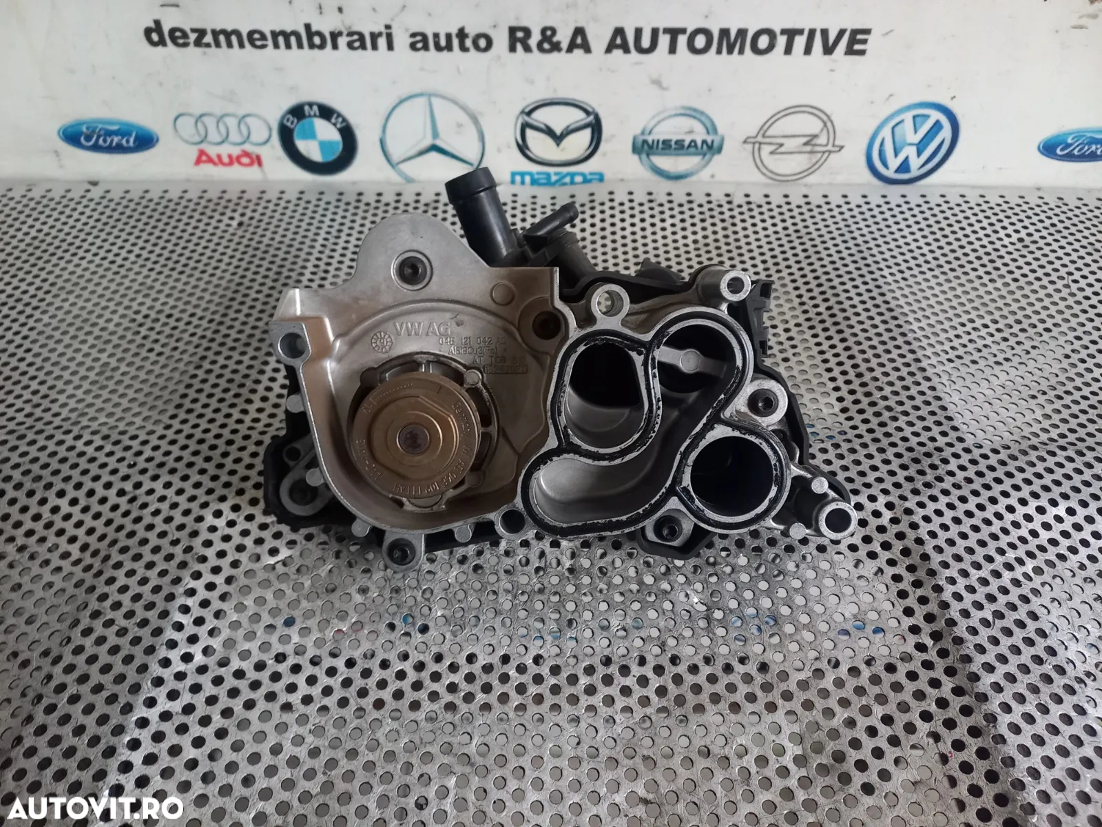 Pompa Apa Corp Termostat Vw Seat Skoda Audi 1.0 TSI TFSI Cod Motor DKR T-Roc Fabia Ibiza Audi A1 Q2 - 4