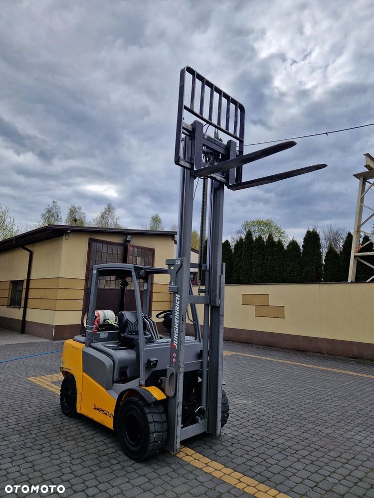 Jungheinrich TFG 430 / LPG / Udźwig  3 tony / Duplex /  Przesuw Boczny / 2020 r. - 17