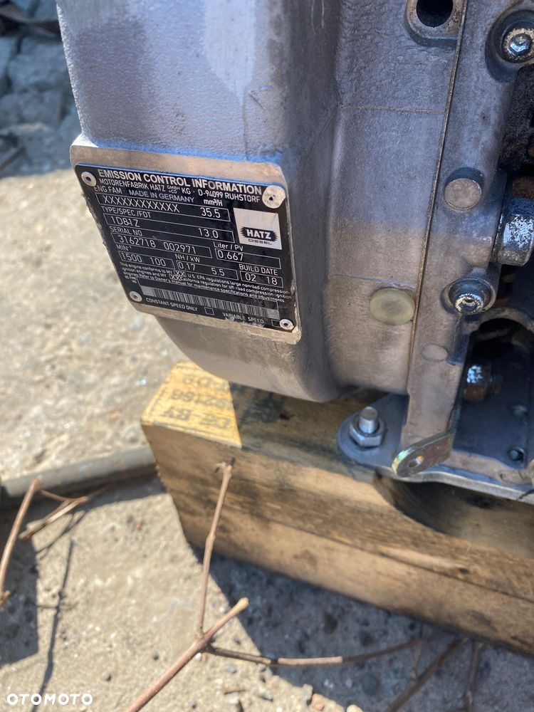 Silnik hatz supra 1d81 2018r - 5