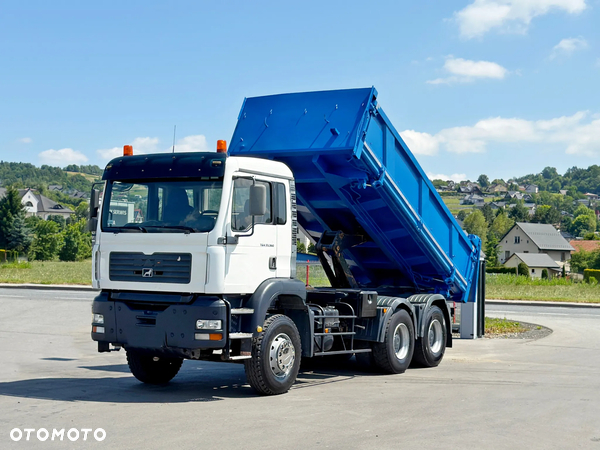 MAN TGA 33.360 * WYWROTKA 5,20 m + BORDMATIC * 6x4 * STAN BDB