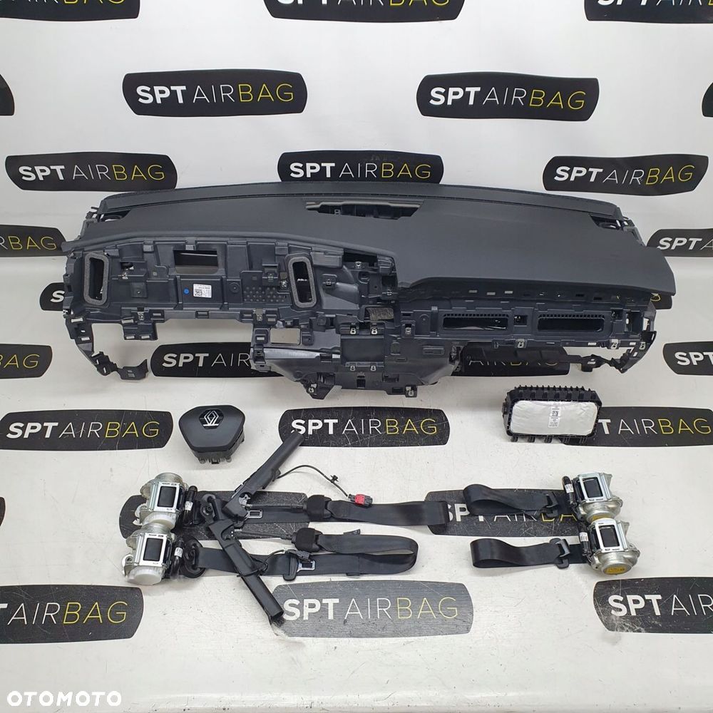 RENAULT AUSTRAL DESKA ROZDZIELCZA KONSOLA KOKPIT PULPIT PODUSZKI AIRBAG AIR BAG PASY KIT SET - 1
