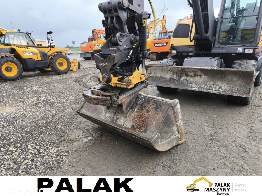 Mecalac Koparka kołowa MECALAC  714 MW +ROTATOR , 2014 rok - 22
