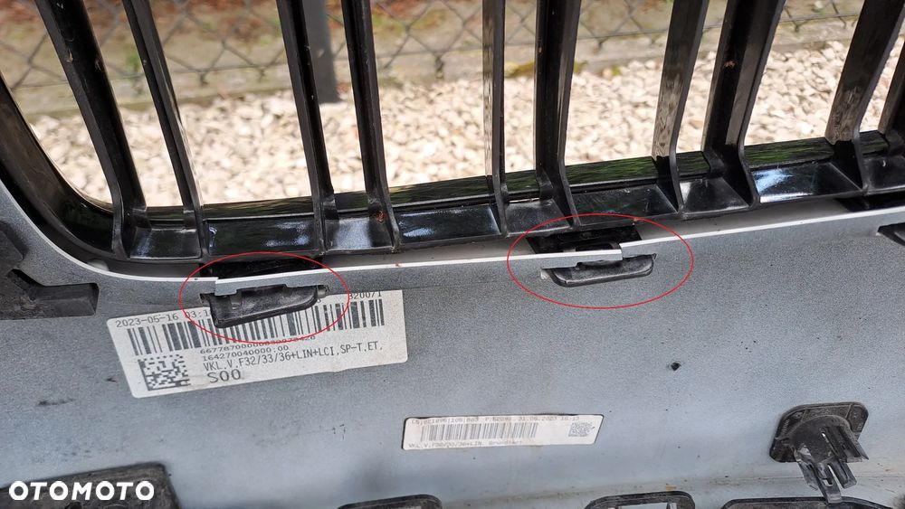 BMW F32 F33 F36 14-17 ZDERZAK PRZÓD PRZEDNI SPRYSKI PDC - 9