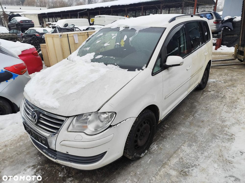 volkswagen touran I lift silnik 1.9 tdi BLS skrzynia JYK sanki belka przód tył wahacz zacisk - 1