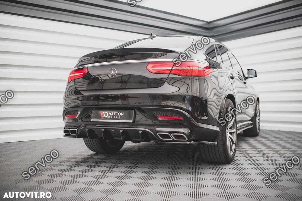 Prelungire difuzor Mercedes GLE Coupe 63AMG C292 2015-2019 v3 - 2