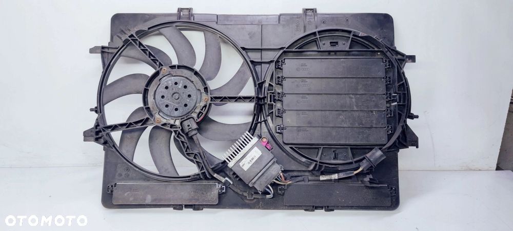 WENTYLATOR + OBUDOWA AUDI A4 B8 A5 Q5 8K0121003L - 1