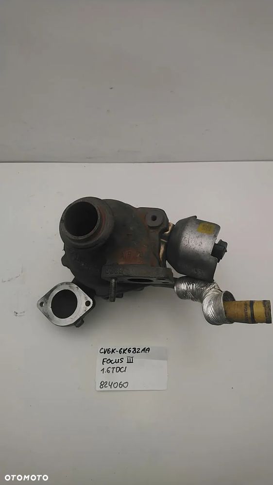 TURBINA 1.6 TDCI 105KM FOCUS III CV6K-6K682-AA 824060 - 4