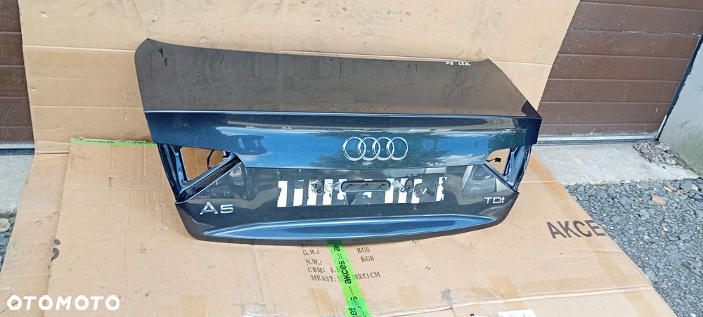 Klapa bagażnika Audi A5 8T Lift Coupe LZ7L Lava Gray Pearl - 5