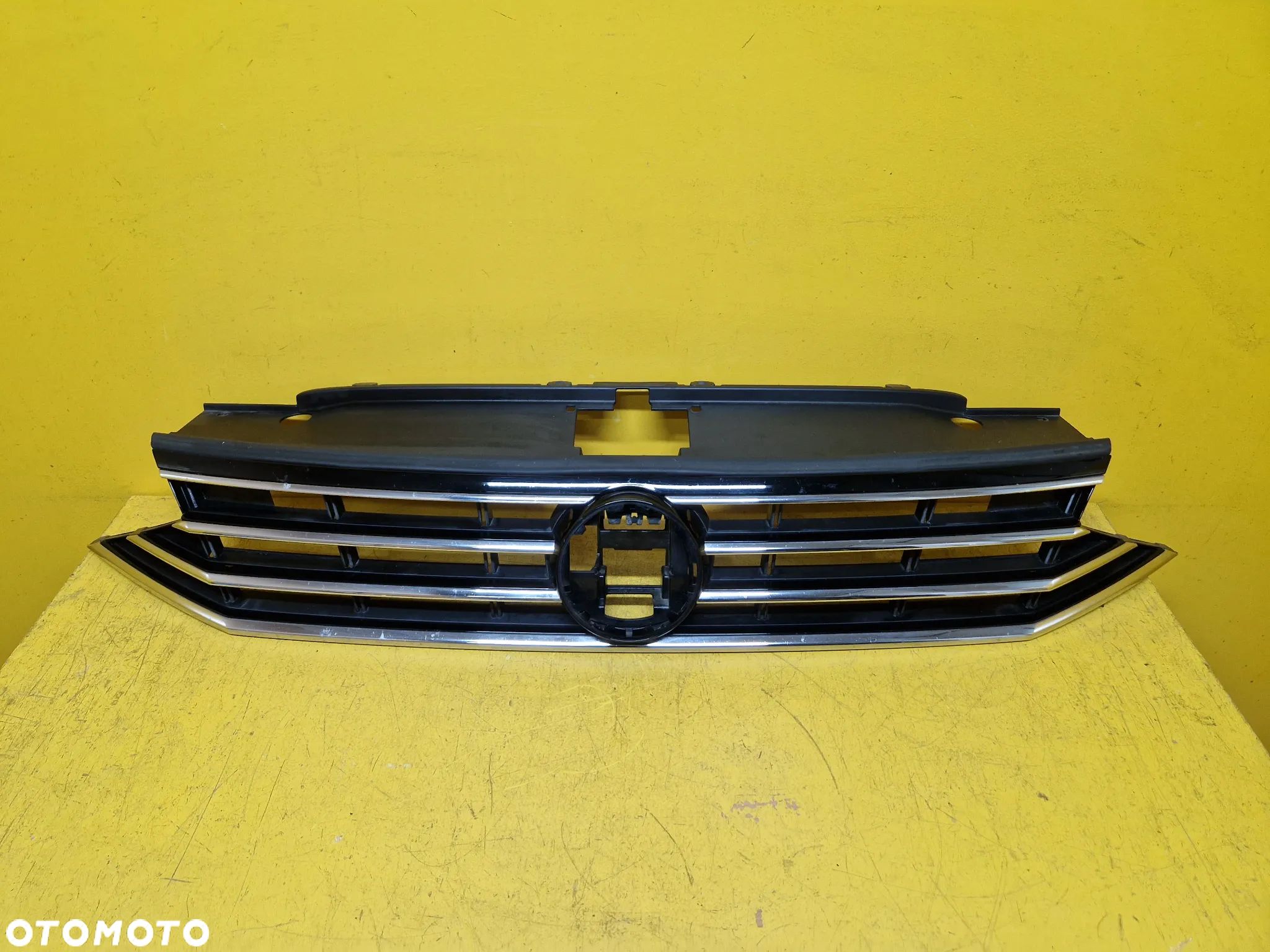 VW PASSAT B8 LIFT GRILL ATRAPA CHŁODNICY 3G0853653N - 1