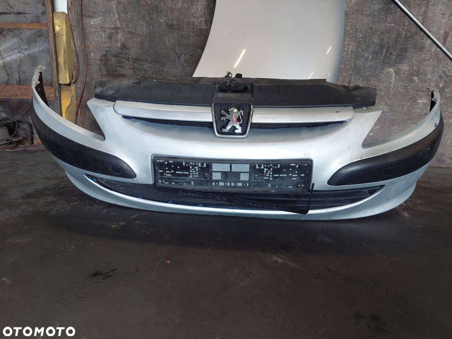 KOMPLETNY PRZÓD MASKA ZDERZAK BŁOTNIKI LAMPY PEUGEOT 307 EZRC - 9