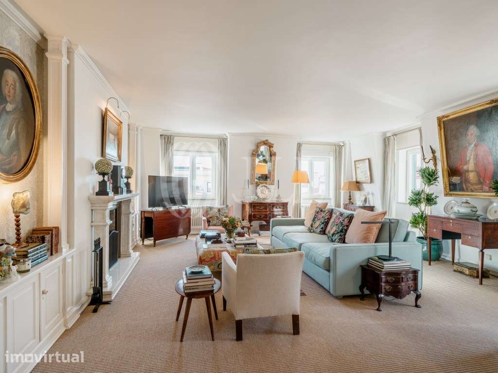 Apartamento T1 duplex com vista de rio, na Lapa, Lisboa - Grande imagem: 2/31