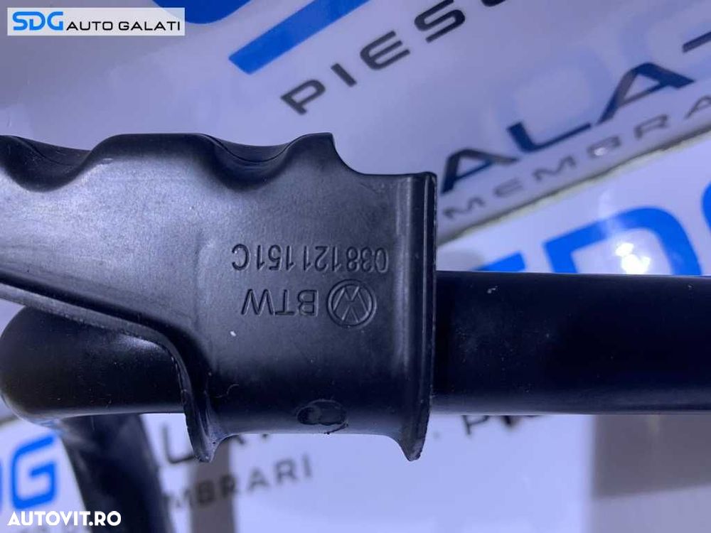 Teava Conducta Apa Lichid Racire Motor Antigel VW Passat B6 1.9 TDI BKC BXE 2005 - 2010 Cod 038121151C - 3