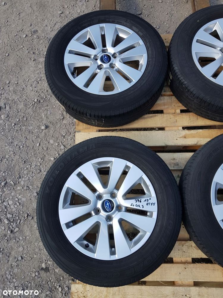 koła alufelgi subaru forester v legacy wrx 7.0 j x 17' 5x114.3 et 55 - 2