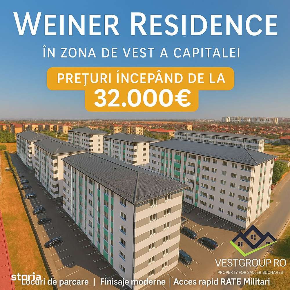 Apartament 3 camere 2 bai Militari Weiner Residence Direct Dezvoltator — fotografia 1