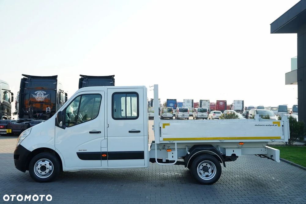 Renault MASTER / DCI 150 / WYWROTKA / BRYGADÓWKA 7 MIEJSC / MANUAL / BLIŹNIAK - 16