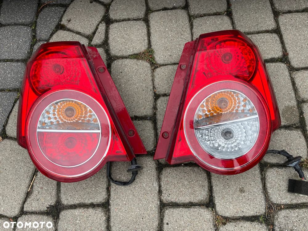 ZDERZAK TYŁ TYLNY klapa lampa lewa prawa Chevrolet Aveo T250 LIFT 5D 92U U92 - 2