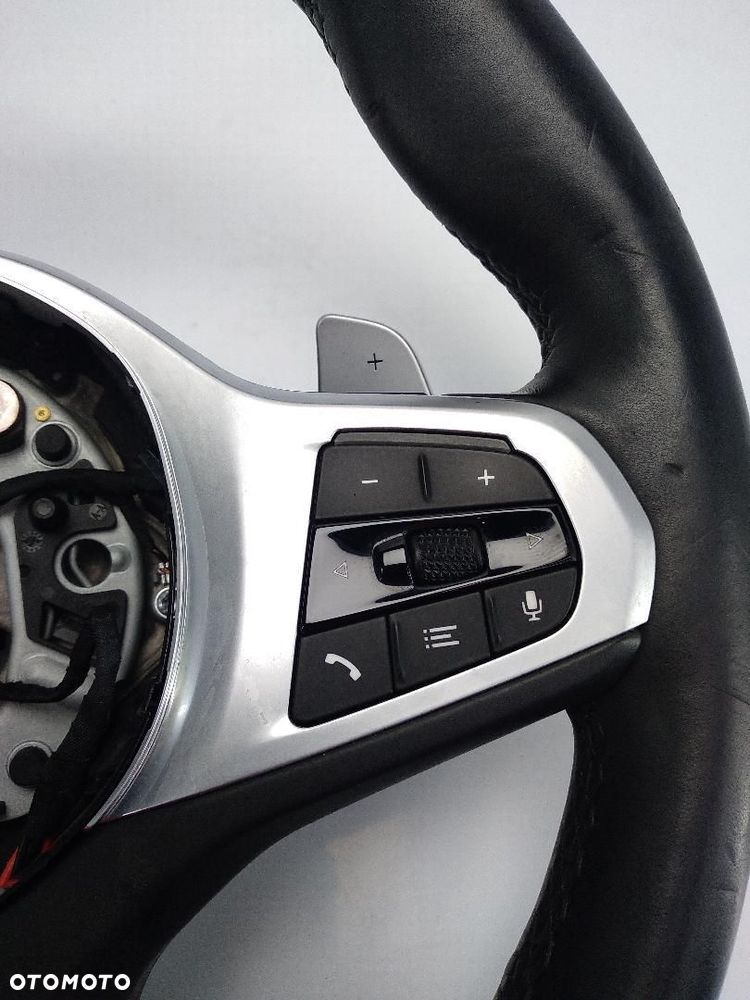 KIEROWNICA SPORT M PAKIET SKÓRA ŁOPATKI BMW 5 G30 8746165 - 9