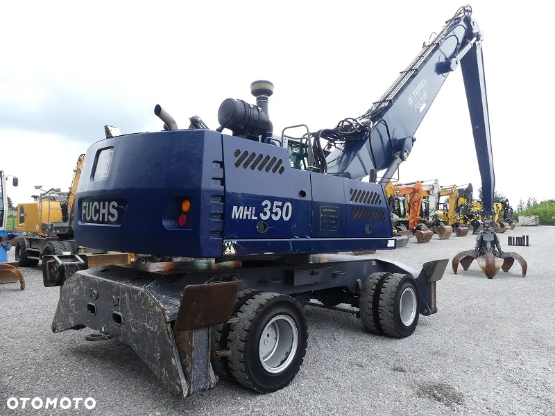 Fuchs MHL350 z Niemiec / Chwytak do złomu / - 6