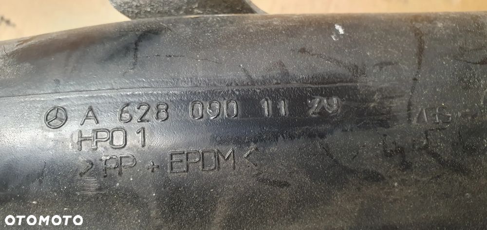Rura dolot przewód powietrza rezonator Mercedes ML W163 4.0 CDI A6280901129 - 7