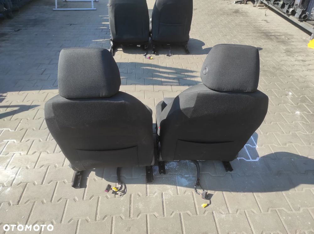 VW CADDY 3 03-15R FOTELE PRZEDNIE KIEROWCY PASAŻERA GRZANE PODGRZEWANE SPRAWNE LEWY ELEKTRYCZNY KUBEŁKI CAŁE EUROPA WYSYŁKA !!!!! - 10