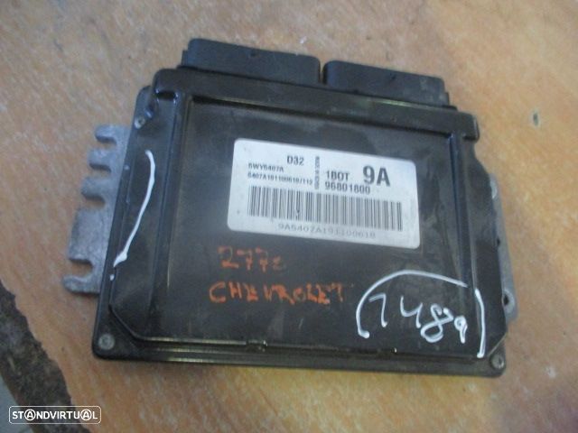Centralina 96801800 CHEVROLET MATIZ 2009 0.8I 52CV 5P BRANCO SIEMENS CHEVROLET MATIZ 800 2008 0.8I 52CV 5P BRANCO - 1