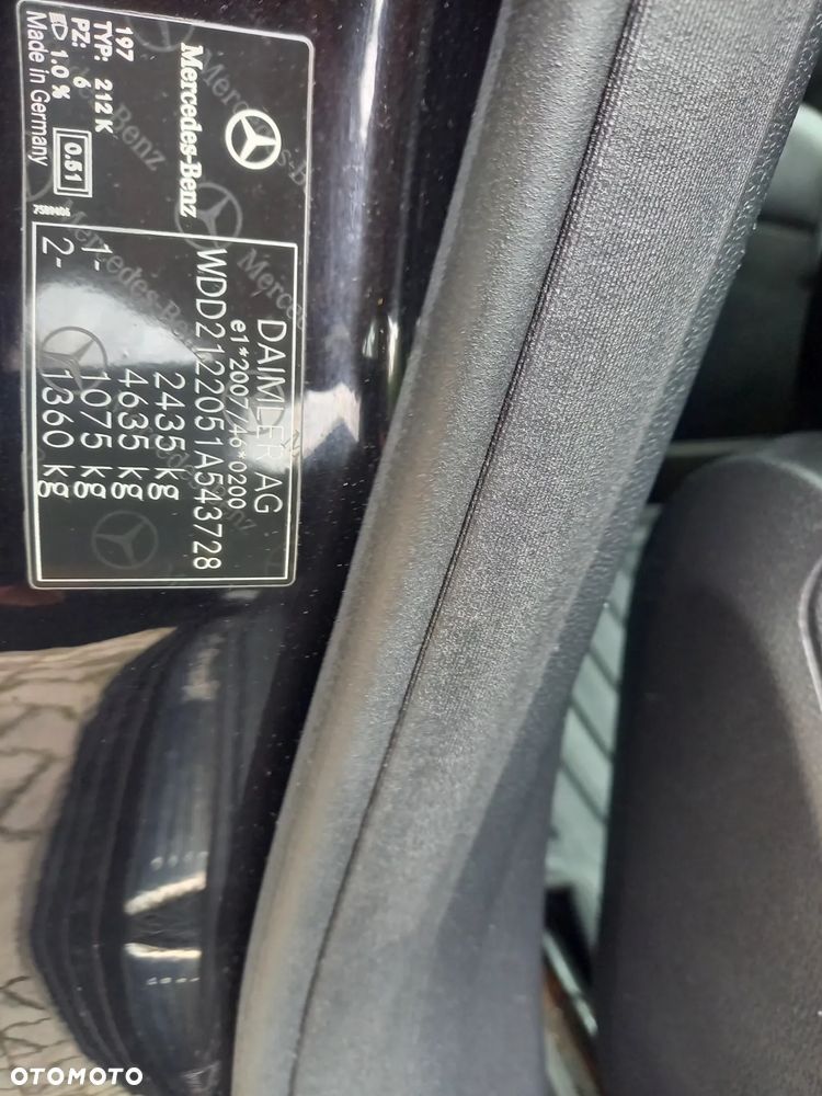 Mercedes-Benz Klasa E 200 CDI DPF BlueEFFICIENCY 7G-TRONIC - 36