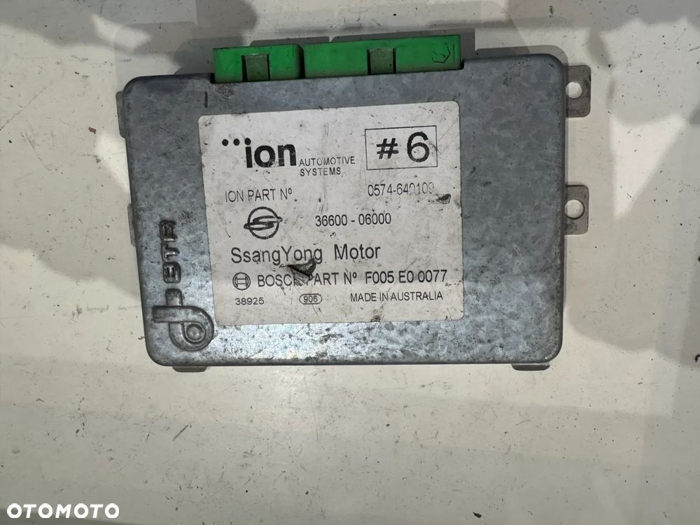 Moduł | Komputer | Sterownik | SsangYong Rexton 2.9 - 0574-640109 | 36600-06000 - 1