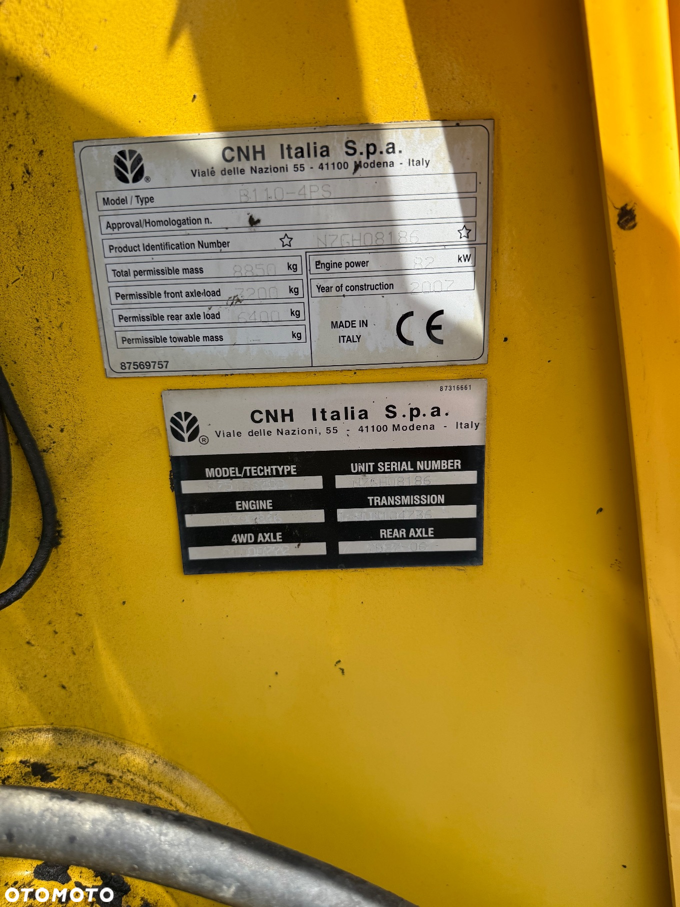 New Holland B115 7800 MTH Umowa Kupna jak jcb 4cx - 18