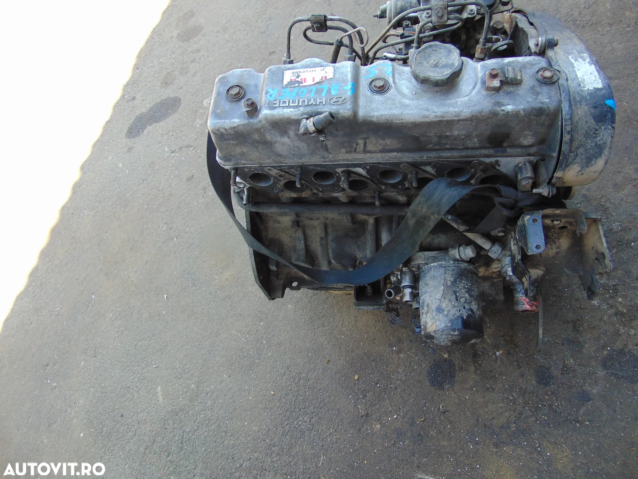 Motor Hyundai Galloper 2.5 H1 Mitsubushi Pajero 2.5 D4BH L200 - 8