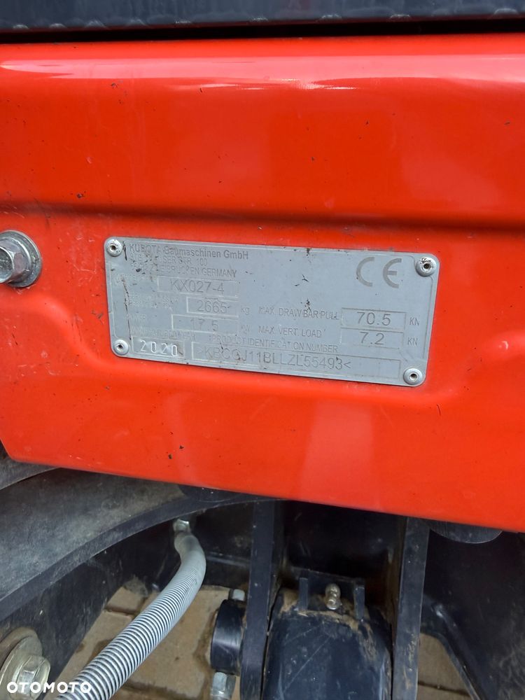 Kubota KX 027-4 - 7