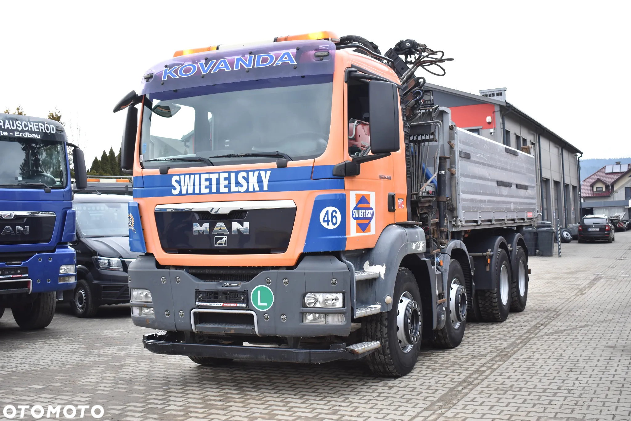 MAN TGS 35.400 Euro5 Wywrotka 8x4 + HDS HIAB XS 144 / Manual/ Resor / Kran/ Crane / Manipulator/ Sprowadzony z Austrii - 5
