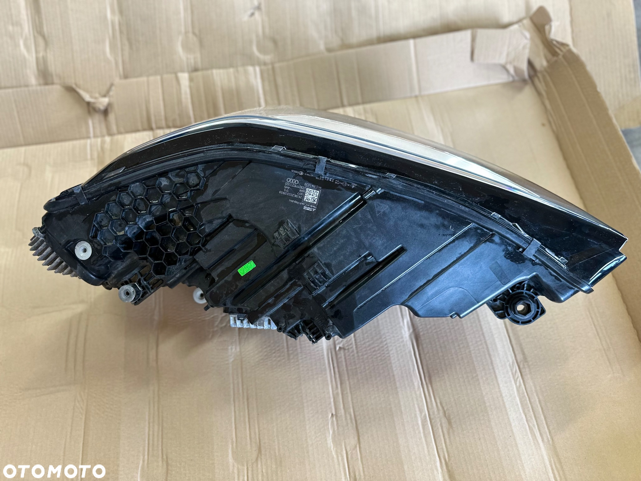 PRZEDNIA LEWA LAMPA REFLEKTOR AUDI E-TRON FULL LED 4KE.941.039. KOMPLETNA EU. - 5