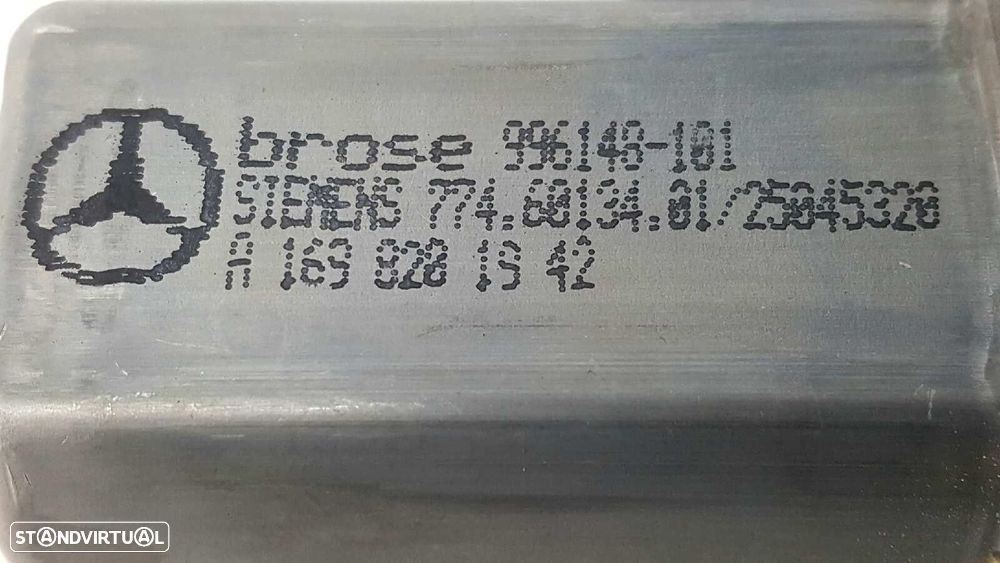 MOTOR ELEVADOR TRASEIRO ESQUERDO MERCEDES CLASE B (W245) 180 CDI (245.207) - 4