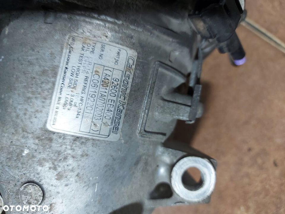 Sprężarka klimatyzacji do Nissan Navara d40 2008r - 2