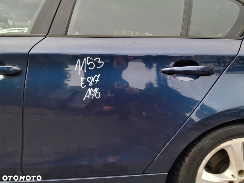 BMW E87 DRZWI LEWE TYLNE LEWY TYŁ KOLOR: A76 - 2