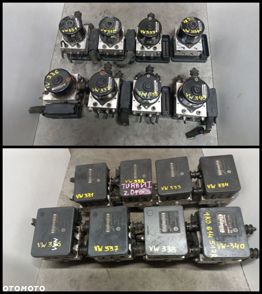 VW NR300-> POMPA ABS MODUŁ STEROWNIK AUDI SEAT SKODA - 5