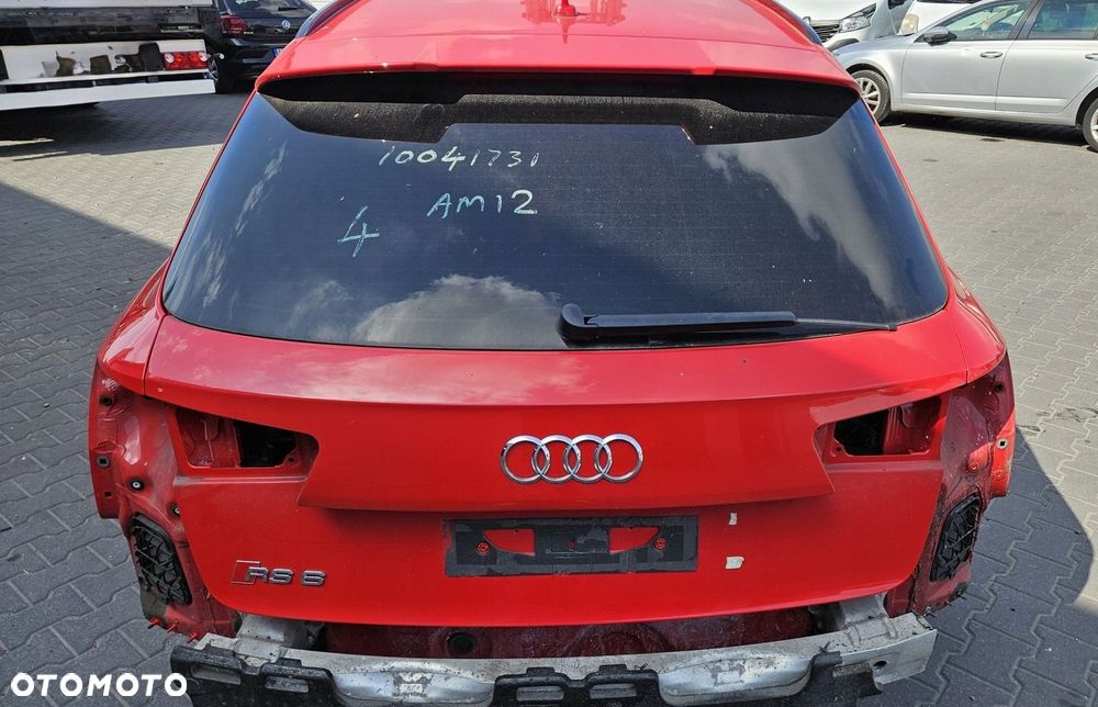 KLAPA TYŁ POKRYWA BAGAŻNIKA AUDI A6 RS6 4G KOMBI - 1
