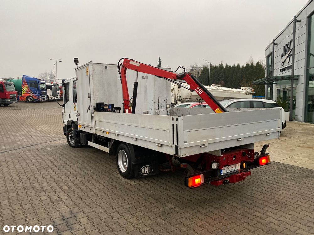 Iveco Eurocargo ML 80 E17 / DOKA / HDS  SKRZYNIA / BRYGADÓWKA / BDB STAN! - 11