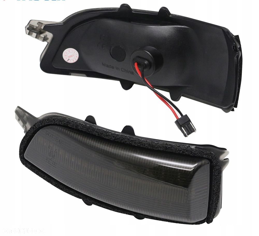 Kierunkowskaz Migacz Lusterko kpl Led Tuning Black Jaguar Xf XJ X-type - 4