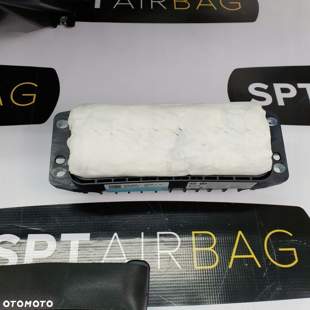 VW GOLF VI 6 PLUS GTI DESKA ROZDZIELCZA KONSOLA KOKPIT PULPIT PODUSZKI AIRBAG AIR BAG PASY KIT SET - 5